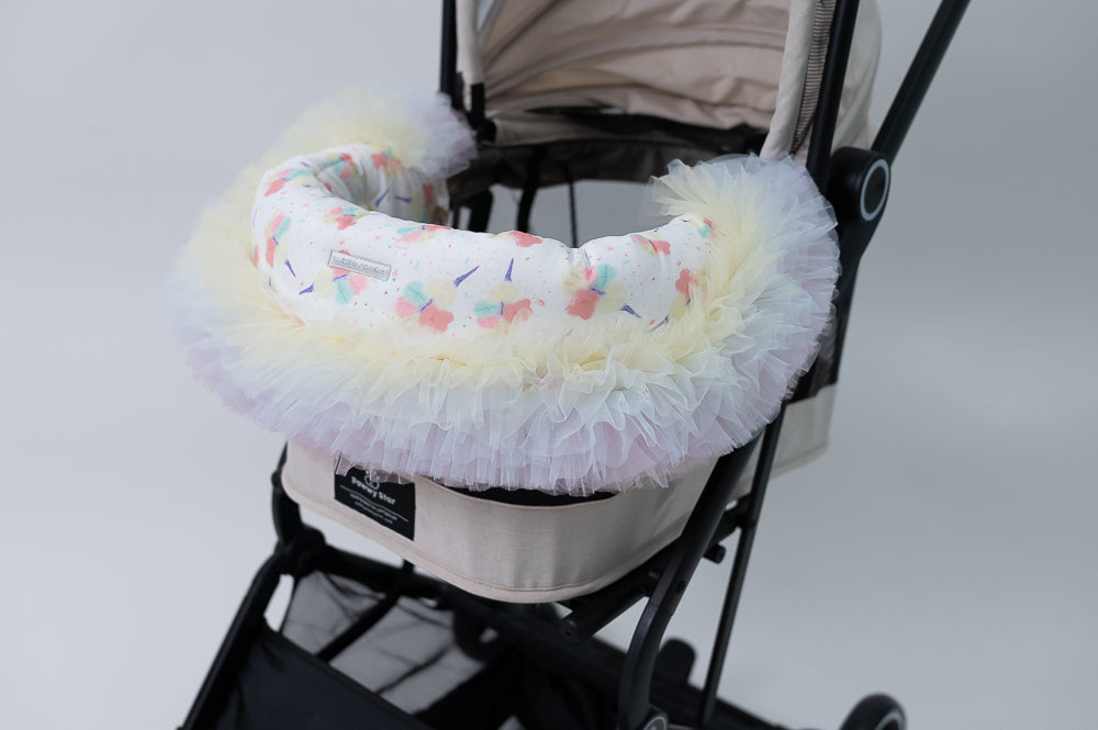 Glitter Pooch Trolley Cover ผ้าคลุมรถเข็น สุนัข, หมา, แมว, สัตว์เลี้ยง รุ่น Fluffy Unicorn Warm