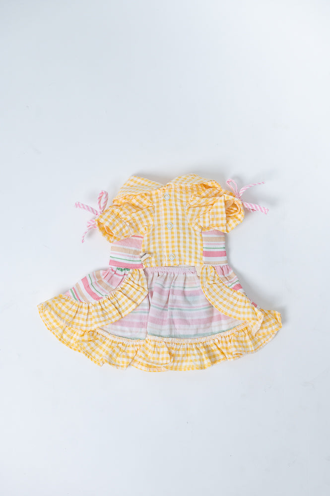 Animal-Go-Round เสื้อผ้าเครื่องแต่งกาย สัตว์เลี้ยง, หมา, แมว, สุนัข รุ่น Miss Prairie Primrose