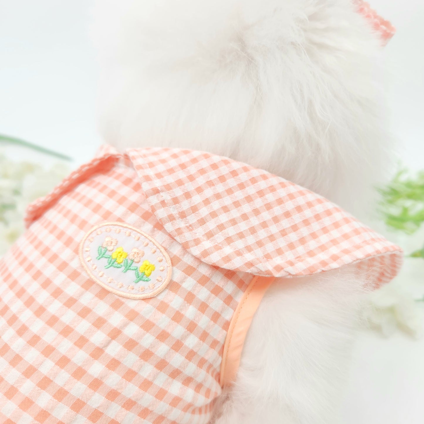 Animal-Go-Round เสื้อผ้าเครื่องแต่งกาย สัตว์เลี้ยง, หมา, แมว, สุนัข รุ่น Taffy Floret Dress