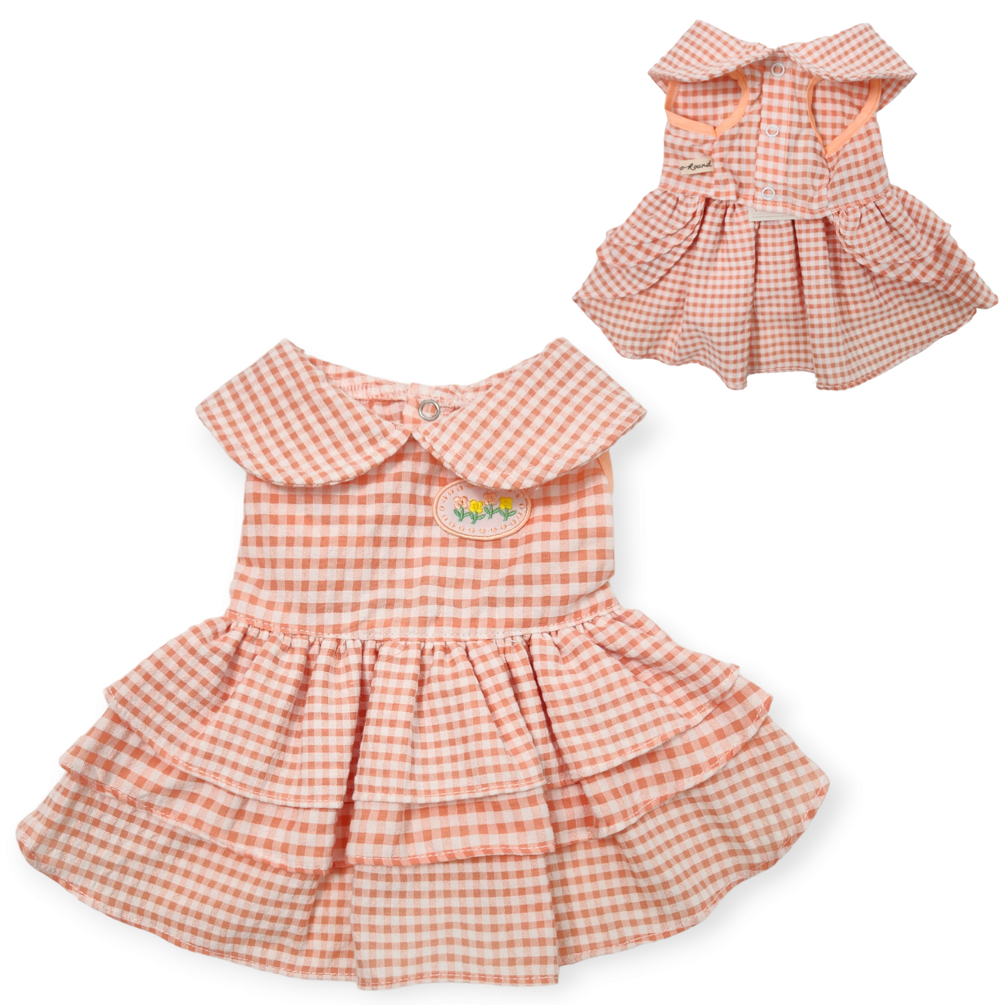 Animal-Go-Round เสื้อผ้าเครื่องแต่งกาย สัตว์เลี้ยง, หมา, แมว, สุนัข รุ่น Taffy Floret Dress