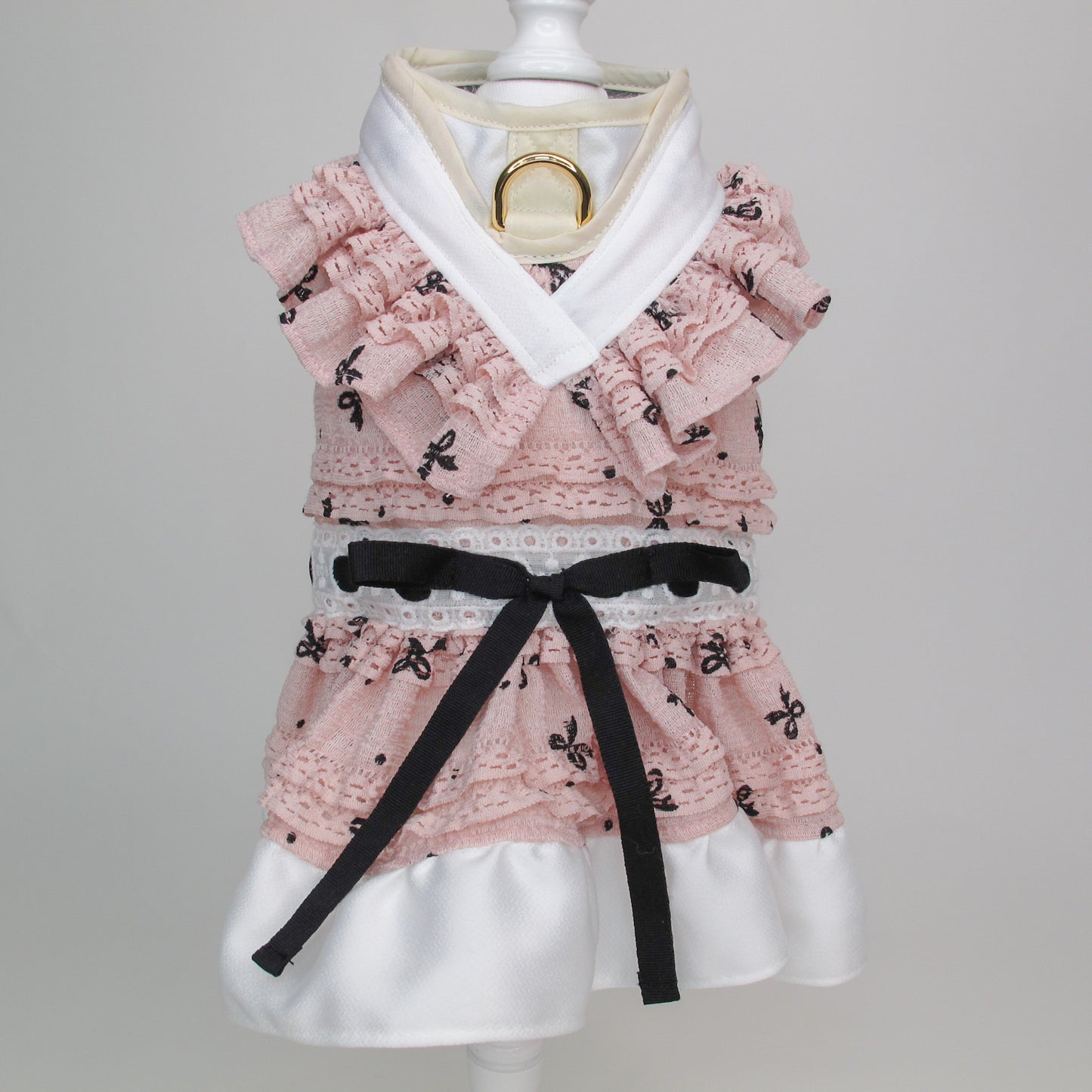 Glitter Pooch Harness ชุดรัดอก สายจูง เสื้อผ้า สุนัข, หมา, แมว, สัตว์เลี้ยง พร้อม สายจูง รุ่น GP0248