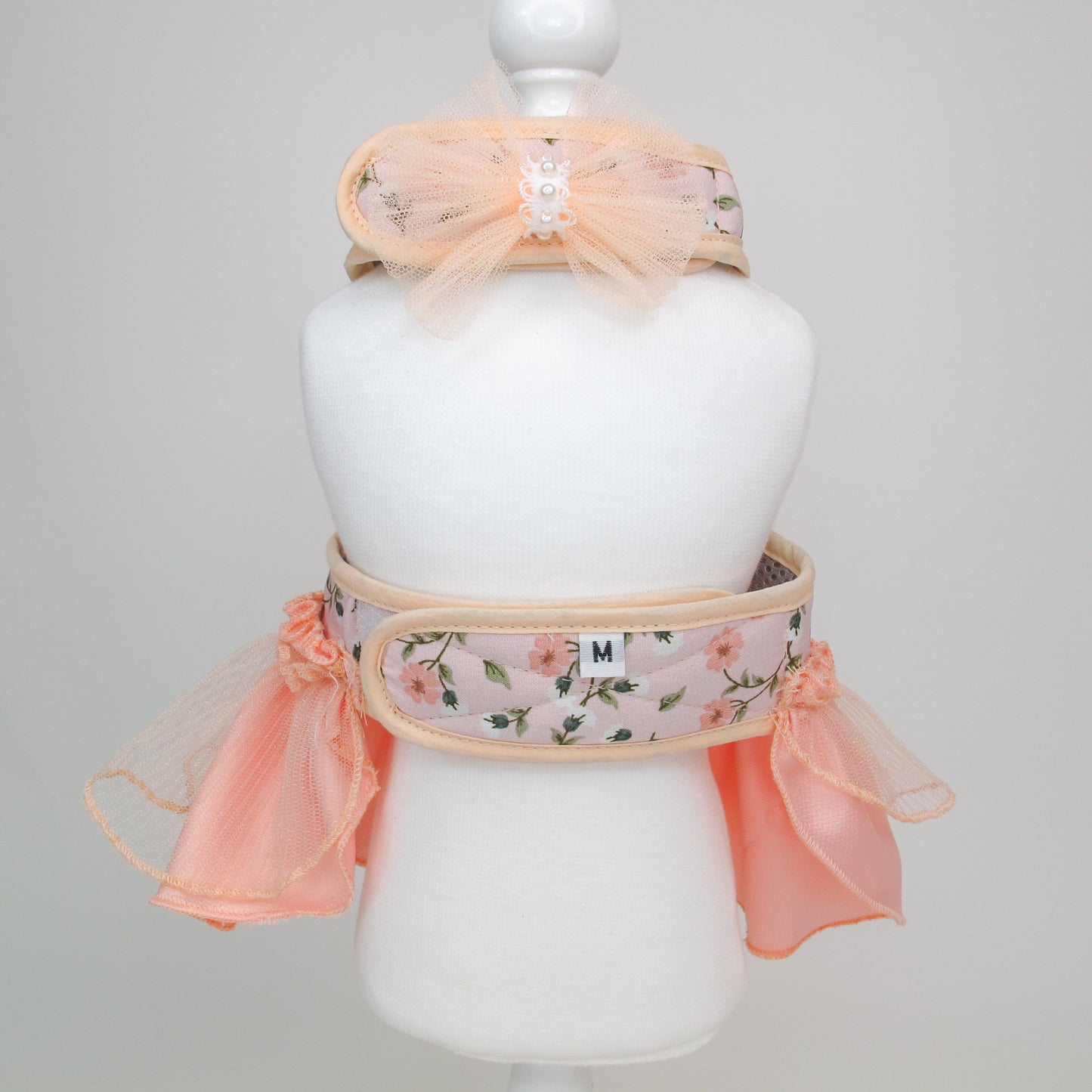 Glitter Pooch Harness ชุดรัดอก สายจูง เสื้อผ้า สุนัข, หมา, แมว, สัตว์เลี้ยง พร้อม สายจูง รุ่น GP0252
