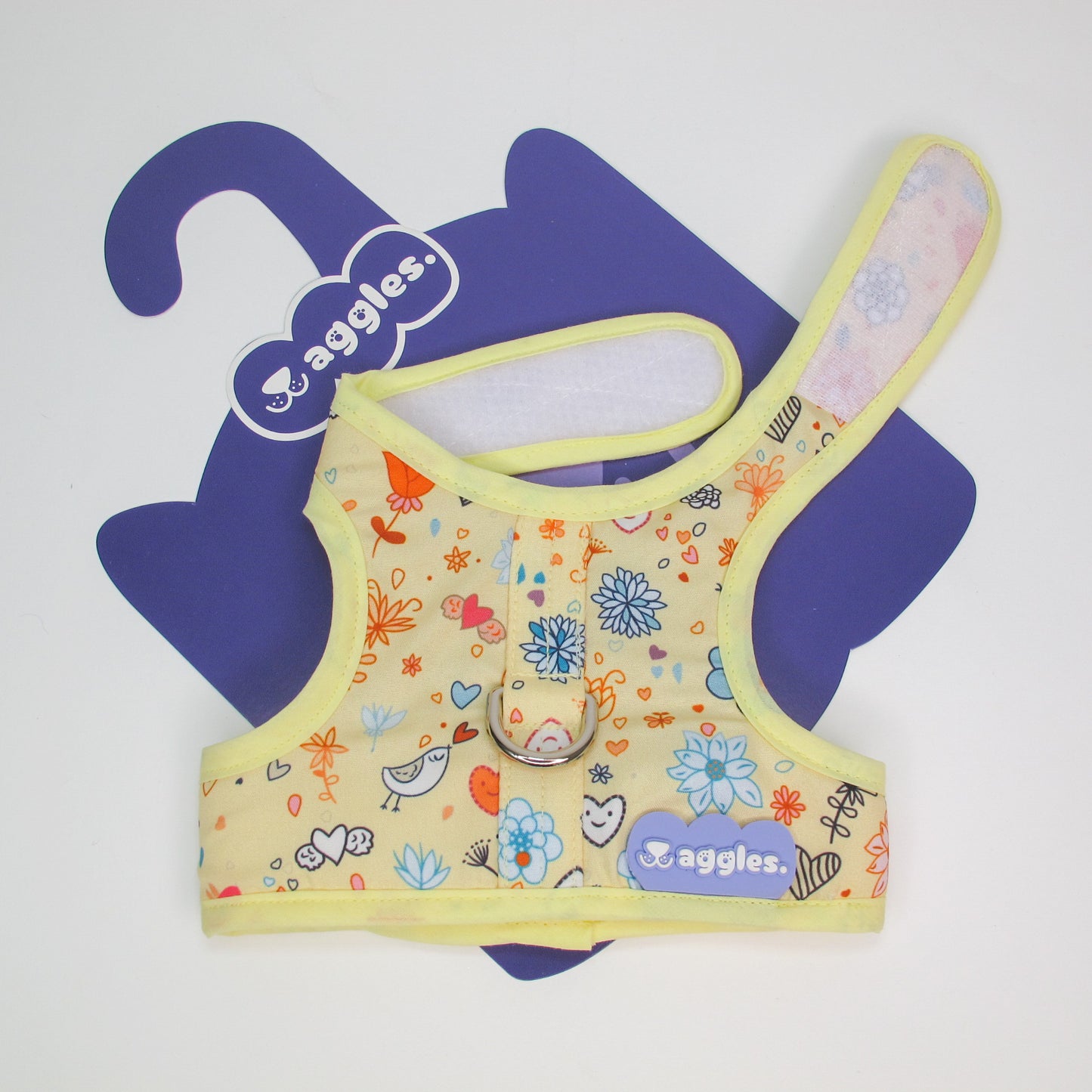 WG1078-Waggles เสื้อผ้า ชุดรัดอก สายจูง สุนัข, หมา, แมว, สัตว์เลี้ยง ขนาดเล็ก - ขนาดกลาง พร้อม สายจูง