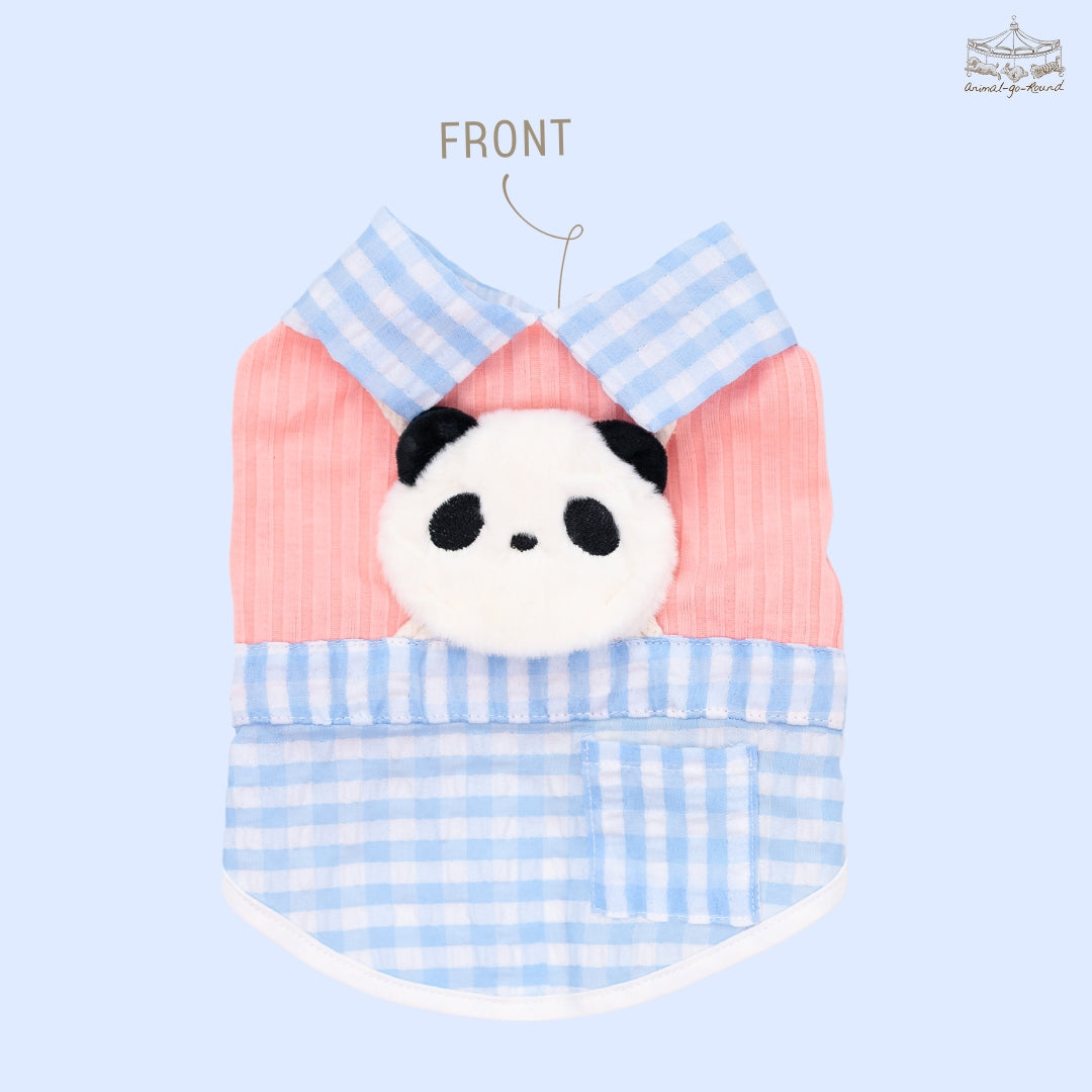 Animal-Go-Round เสื้อผ้าเครื่องแต่งกาย สัตว์เลี้ยง, หมา, แมว, สุนัข รุ่น Kiddo Panda Boy