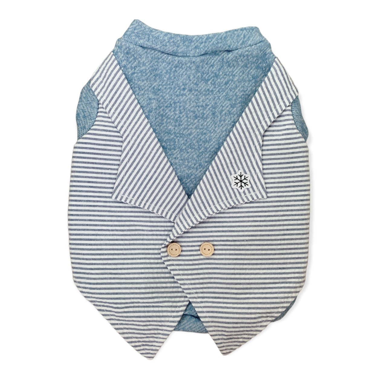Animal-Go-Round เสื้อผ้าเครื่องแต่งกาย สัตว์เลี้ยง, หมา, แมว, สุนัข รุ่น Smith-Blue