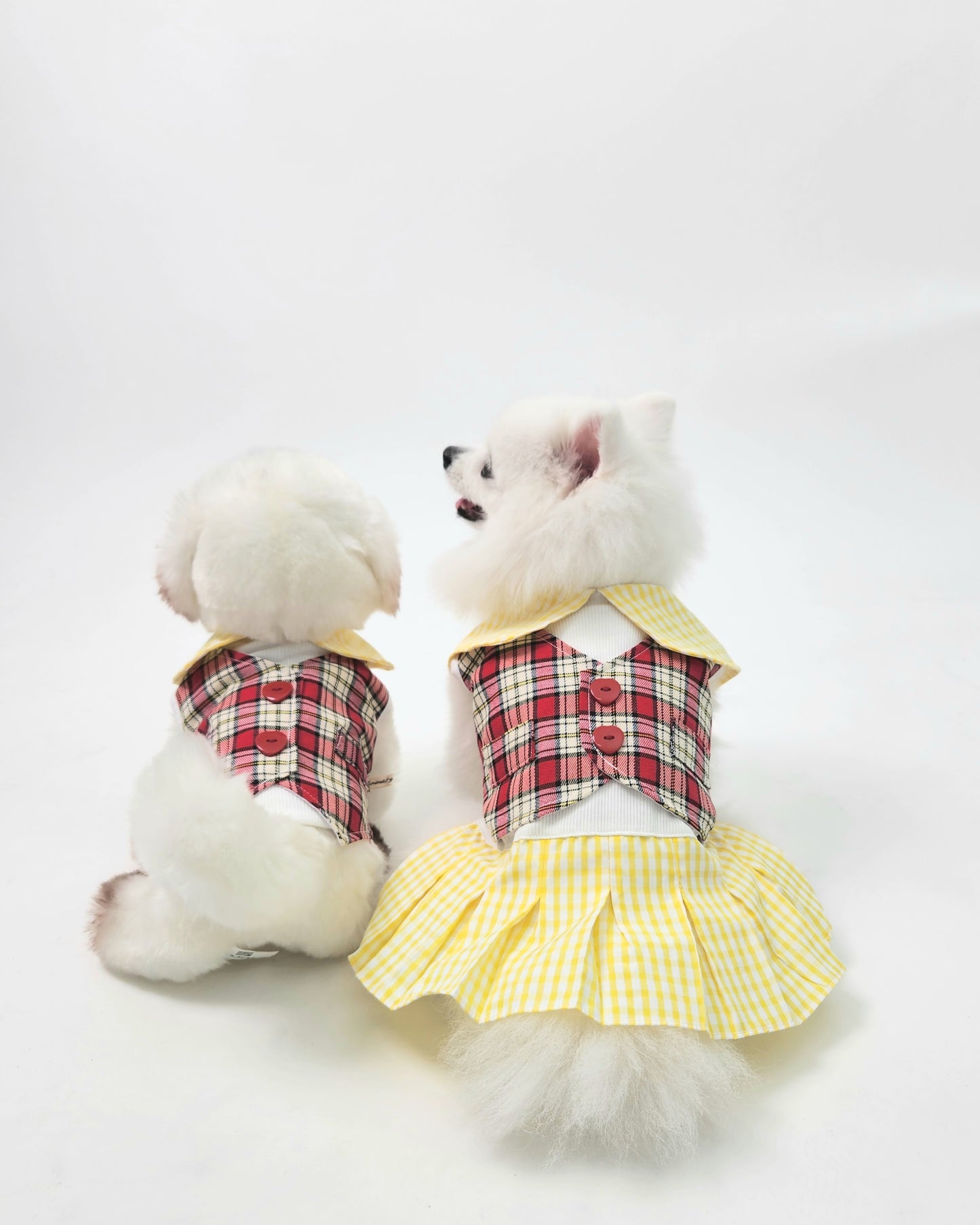 Animal-Go-Round เสื้อผ้าเครื่องแต่งกาย สัตว์เลี้ยง, หมา, แมว, สุนัข รุ่น Lani Scotty Dress