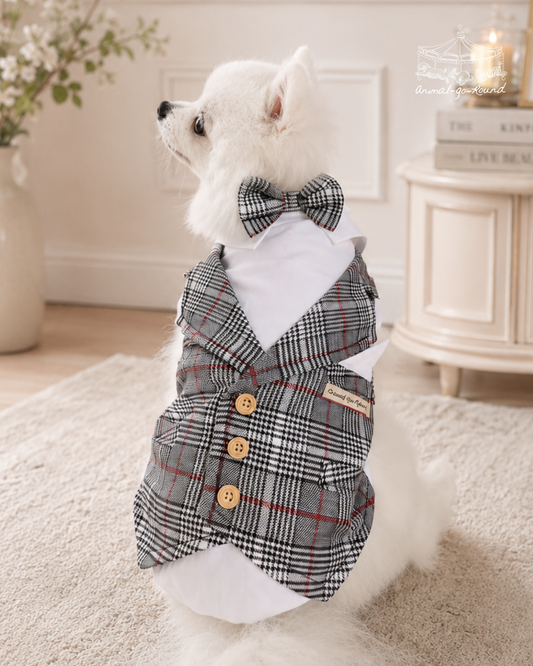 Animal-Go-Round เสื้อผ้าเครื่องแต่งกาย สัตว์เลี้ยง, หมา, แมว, สุนัข รุ่น Heritage Hound Boy