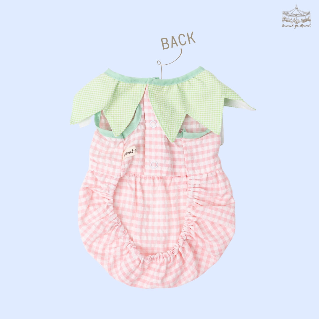 Animal-Go-Round เสื้อผ้าเครื่องแต่งกาย สัตว์เลี้ยง, หมา, แมว, สุนัข รุ่น Juicy Peachy