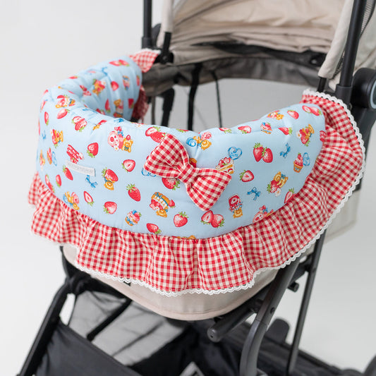 Glitter Pooch Trolley Cover ผ้าคลุมรถเข็น สุนัข, หมา, แมว, สัตว์เลี้ยง รุ่น Bon Appétit Ruby