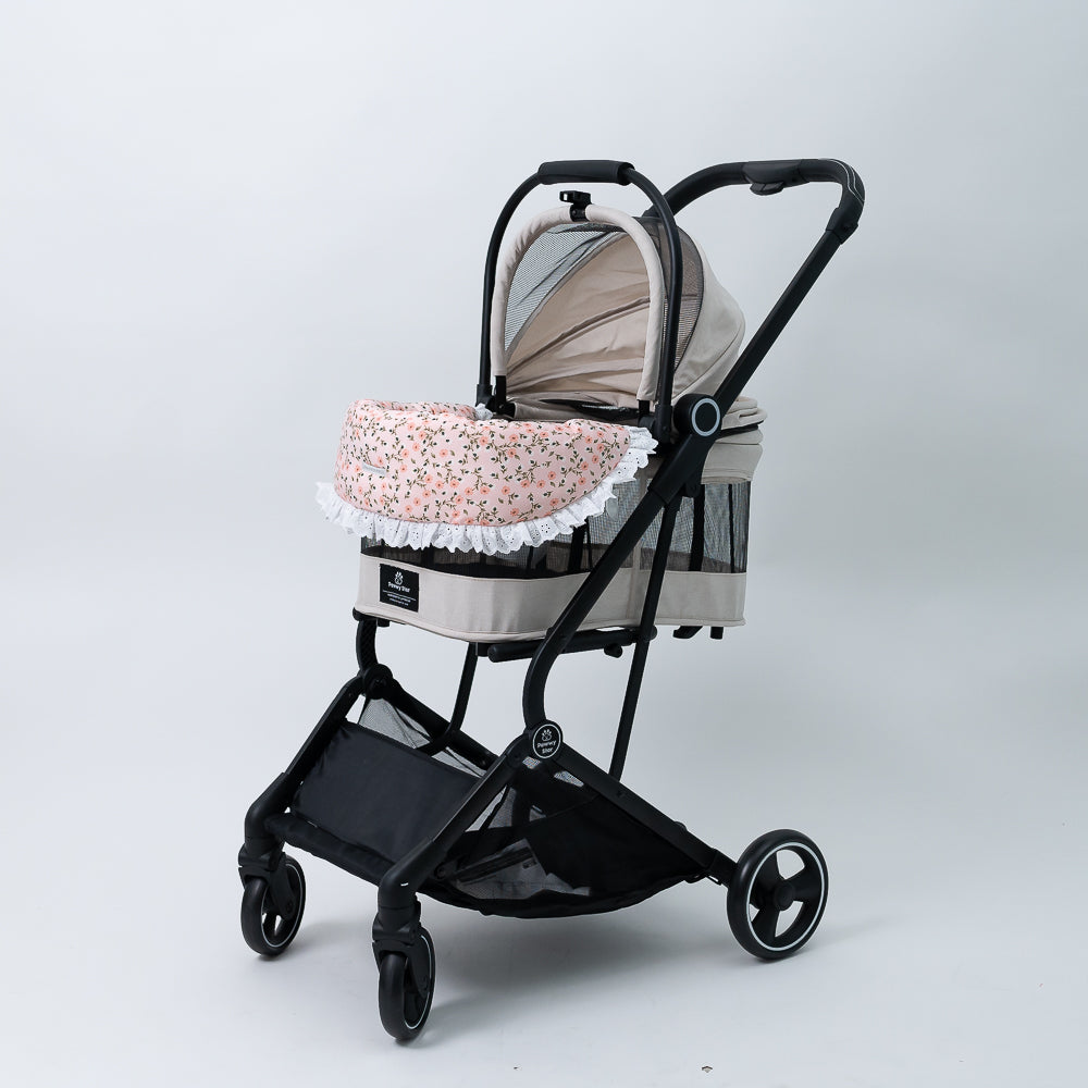 Glitter Pooch Trolley Cover ผ้าคลุมรถเข็น สุนัข, หมา, แมว, สัตว์เลี้ยง รุ่น Bloomsberry