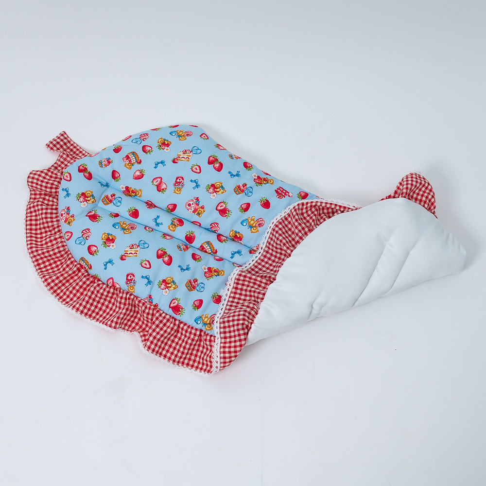 Glitter Pooch Trolley Cover ผ้าคลุมรถเข็น สุนัข, หมา, แมว, สัตว์เลี้ยง รุ่น Bon Appétit Ruby