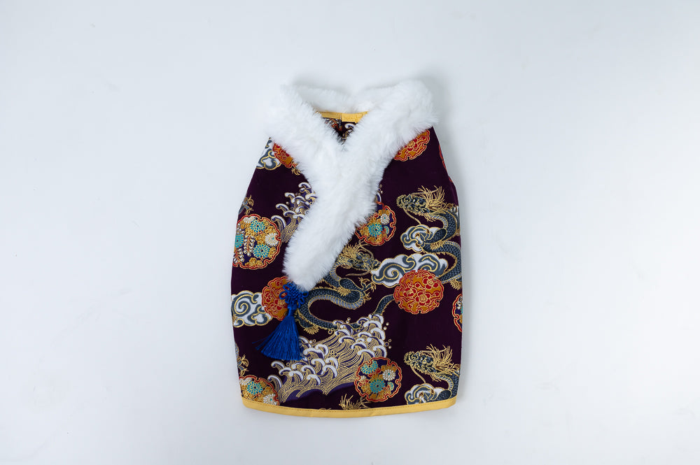 Animal-Go-Round เสื้อผ้าเครื่องแต่งกาย สัตว์เลี้ยง, หมา, แมว, สุนัข รุ่น The Dragon Warrior
