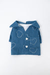 Animal-Go-Round เสื้อผ้าเครื่องแต่งกาย สัตว์เลี้ยง, หมา, แมว, สุนัข รุ่น Cherie de Jeans Shirt