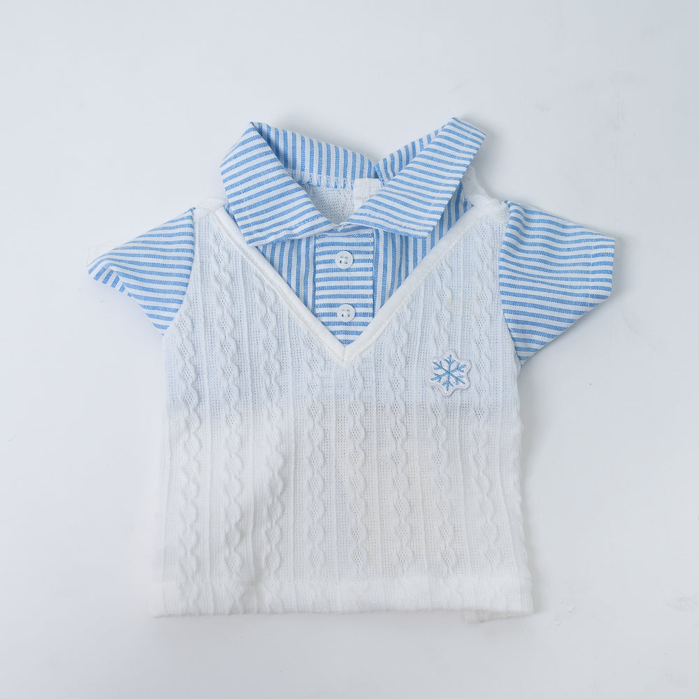 Animal-Go-Round เสื้อผ้าเครื่องแต่งกาย สัตว์เลี้ยง, หมา, แมว, สุนัข รุ่น Rafferty Snowflake