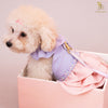 Glitter Pooch Harness ชุดรัดอก สายจูง เสื้อผ้า สุนัข, หมา, แมว, สัตว์เลี้ยง พร้อม สายจูง รุ่น Bunnie Lollipop Purple