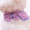 Glitter Pooch Harness ชุดรัดอก สายจูง เสื้อผ้า สุนัข, หมา, แมว, สัตว์เลี้ยง พร้อม สายจูง รุ่น Huggie Ice Cubs Boy - Wisteria