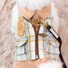 Glitter Pooch Harness ชุดรัดอก สายจูง เสื้อผ้า สุนัข, หมา, แมว, สัตว์เลี้ยง พร้อม สายจูง รุ่น Lilium Wanderlust