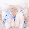 Glitter Pooch Harness ชุดรัดอก สายจูง เสื้อผ้า สุนัข, หมา, แมว, สัตว์เลี้ยง พร้อม สายจูง รุ่น Abigale Bobble