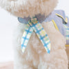 Glitter Pooch Harness ชุดรัดอก สายจูง เสื้อผ้า สุนัข, หมา, แมว, สัตว์เลี้ยง พร้อม สายจูง รุ่น Periwinkle Je t_aime