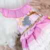 Glitter Pooch Harness ชุดรัดอก สายจูง เสื้อผ้า สุนัข, หมา, แมว, สัตว์เลี้ยง พร้อม สายจูง รุ่น Petit Bear