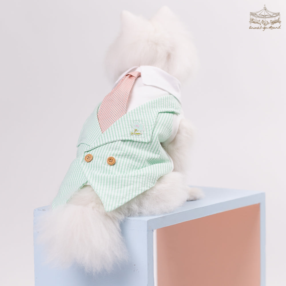 Animal-Go-Round เสื้อผ้าเครื่องแต่งกาย สัตว์เลี้ยง, หมา, แมว, สุนัข รุ่น Prince Bonnie