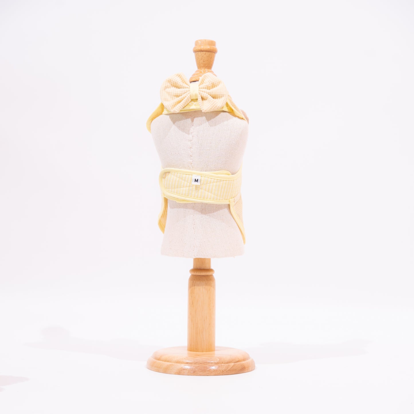 Glitter Pooch Harness ชุดรัดอก สายจูง เสื้อผ้า สุนัข, หมา, แมว, สัตว์เลี้ยง พร้อม สายจูง รุ่น Huggie Cubs Boy - Lemon