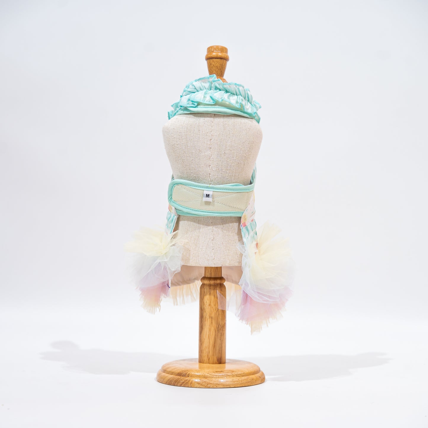 Glitter Pooch Harness ชุดรัดอก สายจูง เสื้อผ้า สุนัข, หมา, แมว, สัตว์เลี้ยง พร้อม สายจูง รุ่น Ballerina Bella