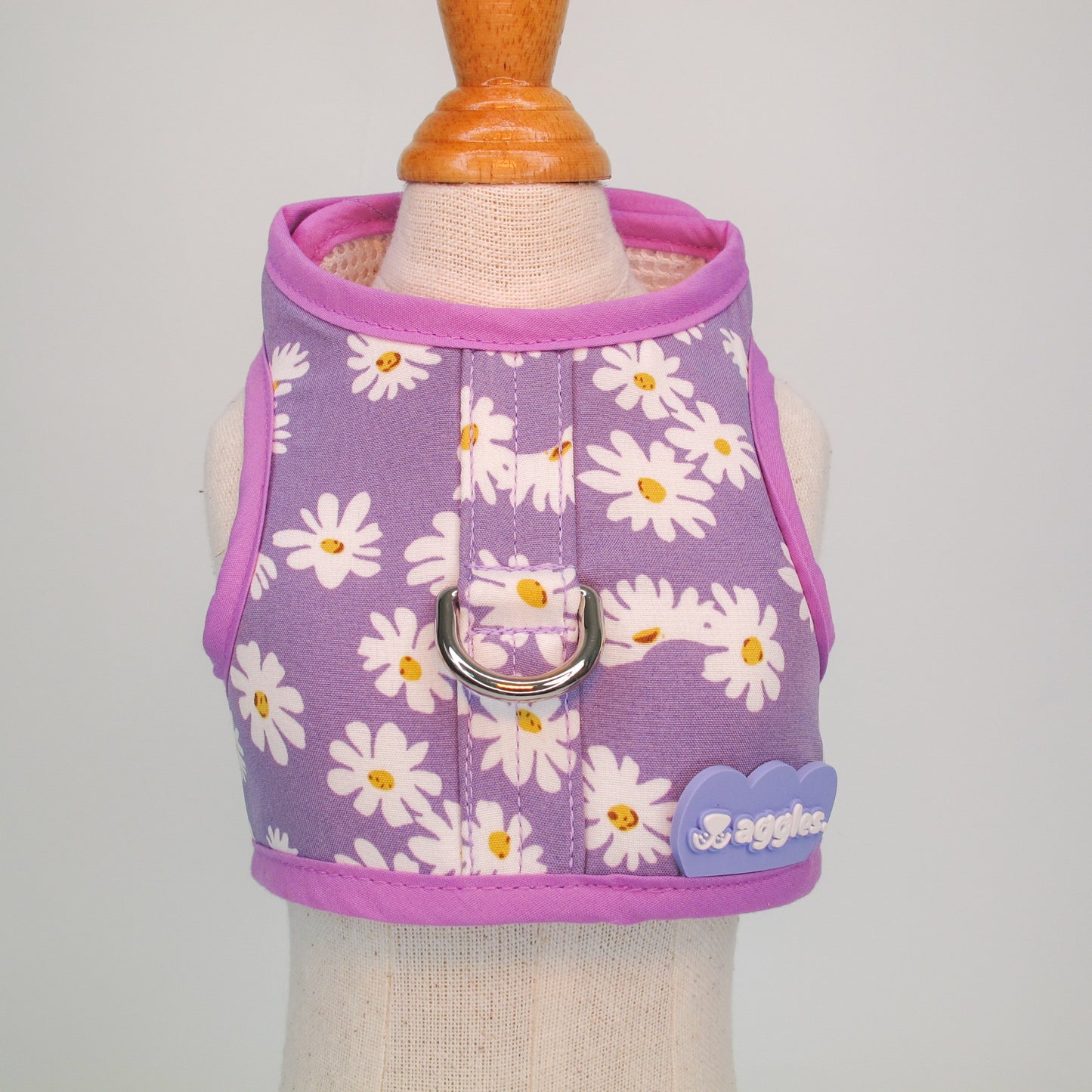 WG1074-Waggles เสื้อผ้า ชุดรัดอก สายจูง สุนัข, หมา, แมว, สัตว์เลี้ยง ขนาดเล็ก - ขนาดกลาง พร้อม สายจูง