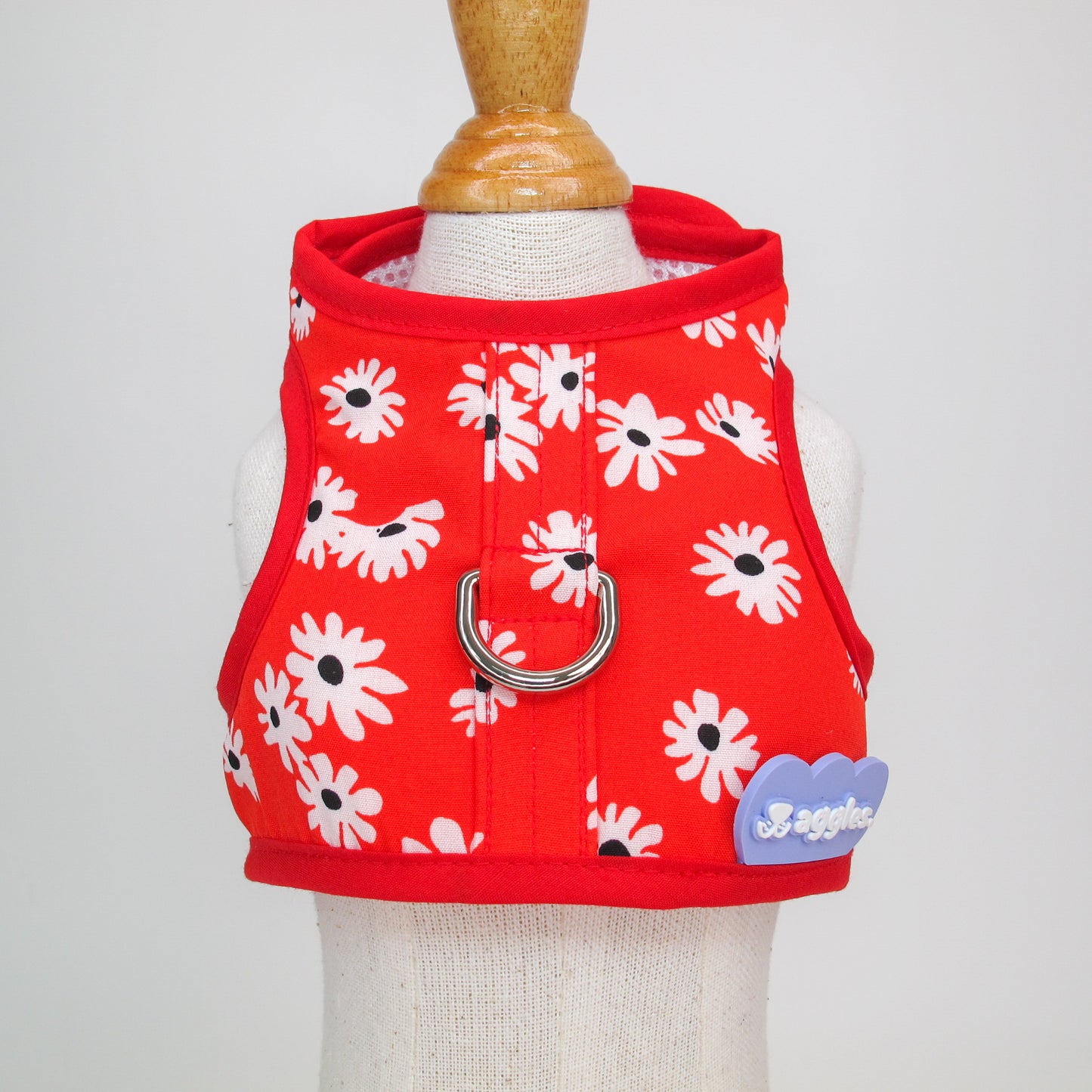 WG1077-Waggles เสื้อผ้า ชุดรัดอก สายจูง สุนัข, หมา, แมว, สัตว์เลี้ยง ขนาดเล็ก - ขนาดกลาง พร้อม สายจูง