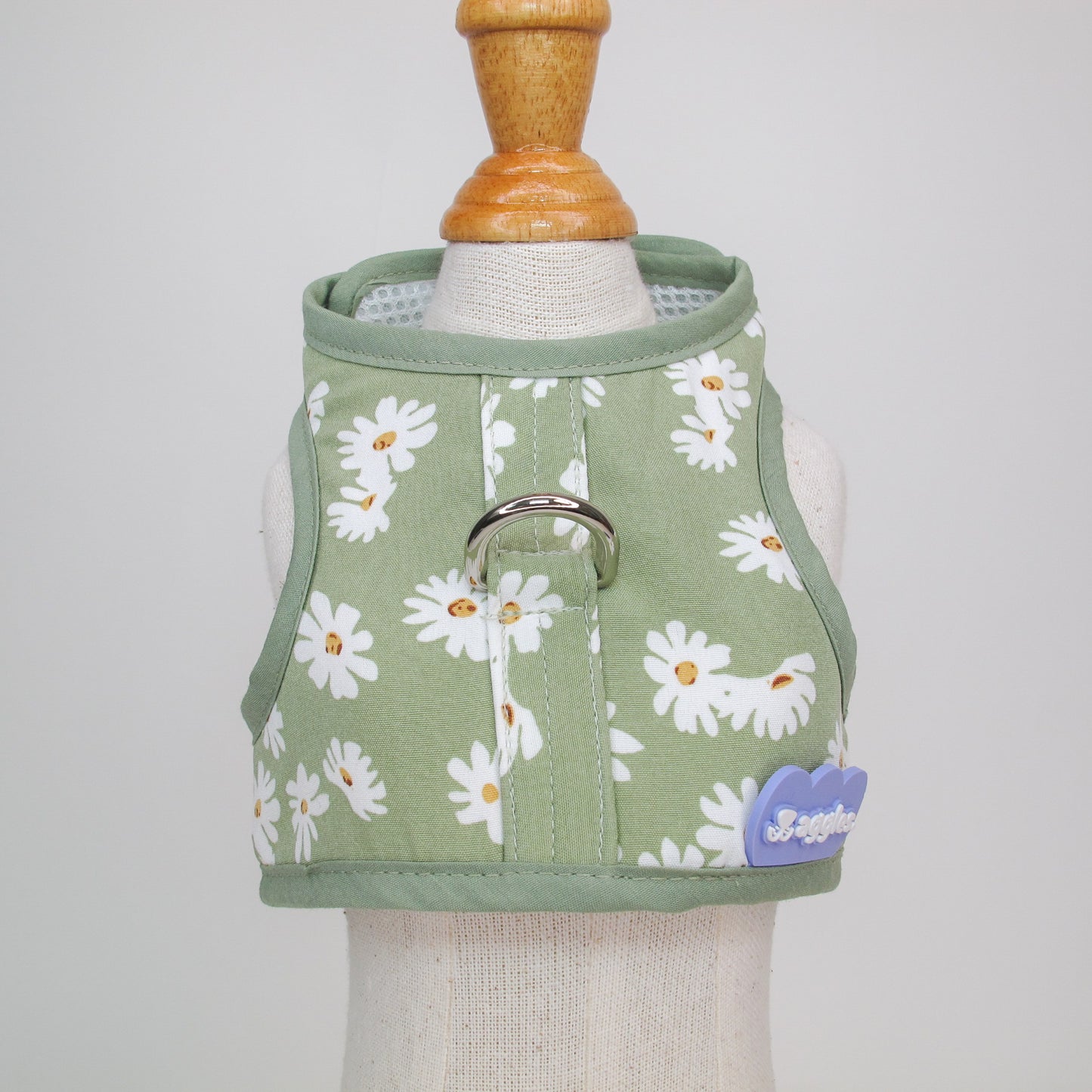 WG1076-Waggles เสื้อผ้า ชุดรัดอก สายจูง สุนัข, หมา, แมว, สัตว์เลี้ยง ขนาดเล็ก - ขนาดกลาง พร้อม สายจูง