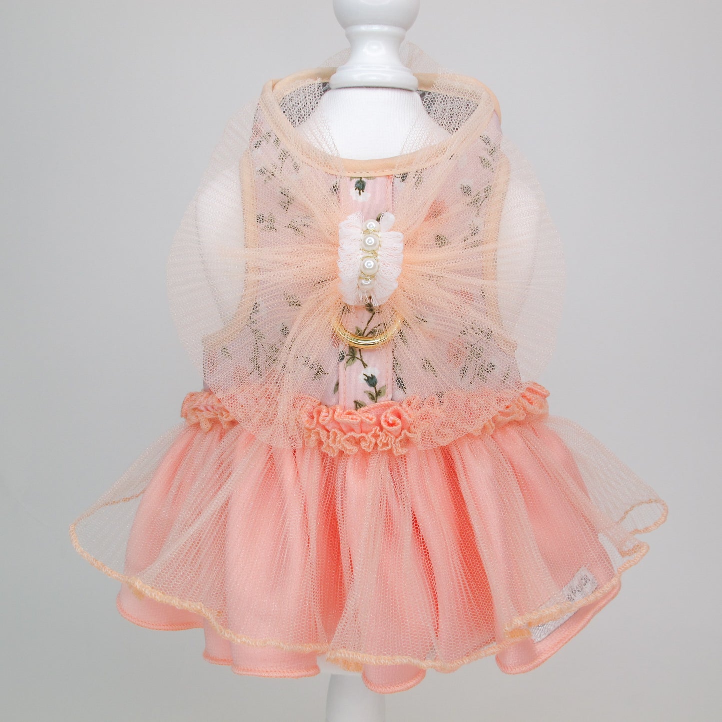 Glitter Pooch Harness ชุดรัดอก สายจูง เสื้อผ้า สุนัข, หมา, แมว, สัตว์เลี้ยง พร้อม สายจูง รุ่น GP0252