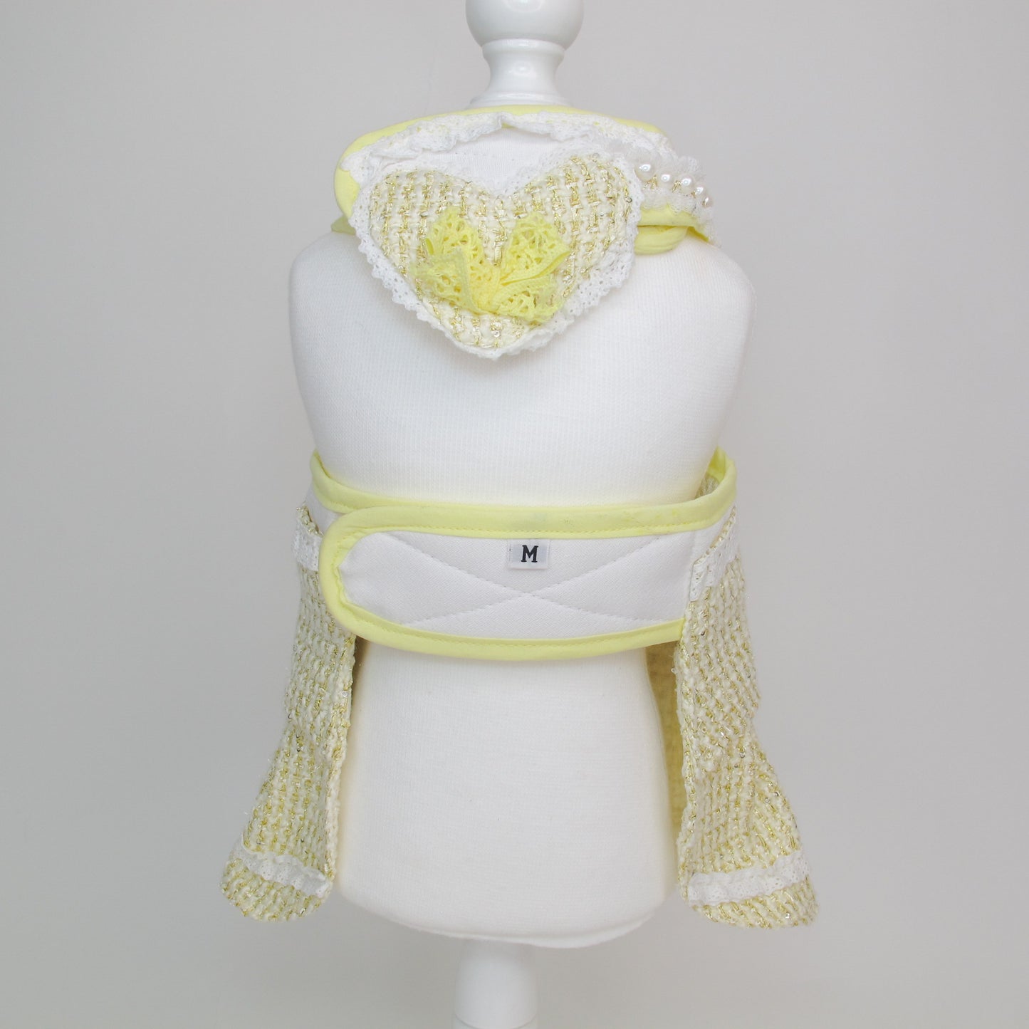 Glitter Pooch Harness ชุดรัดอก สายจูง เสื้อผ้า สุนัข, หมา, แมว, สัตว์เลี้ยง พร้อม สายจูง รุ่น Darling Adore