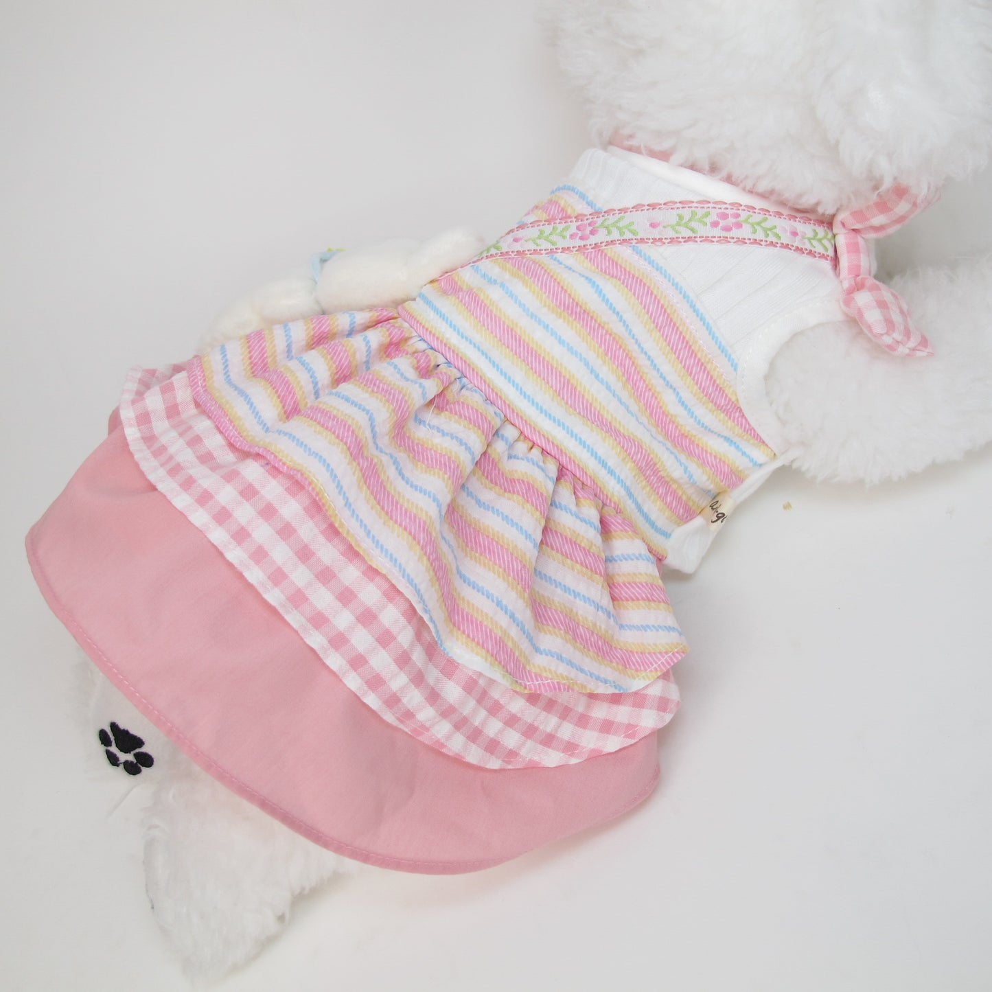 Animal-Go-Round เสื้อผ้าเครื่องแต่งกาย สัตว์เลี้ยง, หมา, แมว, สุนัข รุ่น Cotton Candy Kindergarten Girl