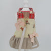 Glitter Pooch Harness ชุดรัดอก สายจูง เสื้อผ้า สุนัข, หมา, แมว, สัตว์เลี้ยง พร้อม สายจูง รุ่น Tiny Teddy Girl