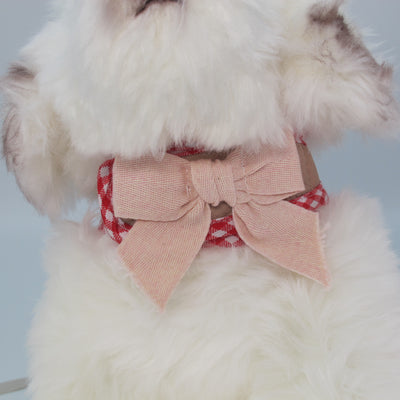 Glitter Pooch Harness ชุดรัดอก สายจูง เสื้อผ้า สุนัข, หมา, แมว, สัตว์เลี้ยง พร้อม สายจูง รุ่น Tiny Teddy Girl