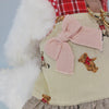 Glitter Pooch Harness ชุดรัดอก สายจูง เสื้อผ้า สุนัข, หมา, แมว, สัตว์เลี้ยง พร้อม สายจูง รุ่น Tiny Teddy Girl