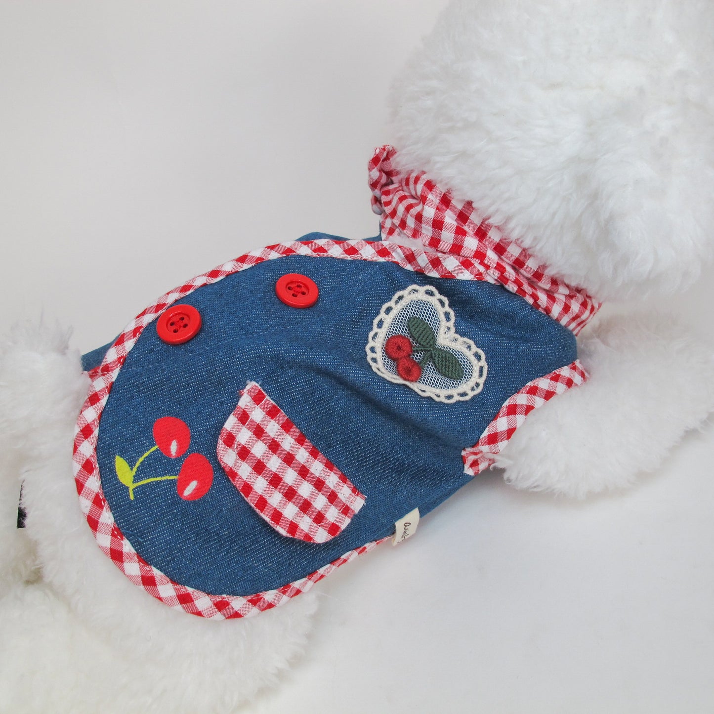 Animal-Go-Round เสื้อผ้าเครื่องแต่งกาย สัตว์เลี้ยง, หมา, แมว, สุนัข รุ่น Vintage Cherry Love-Boy
