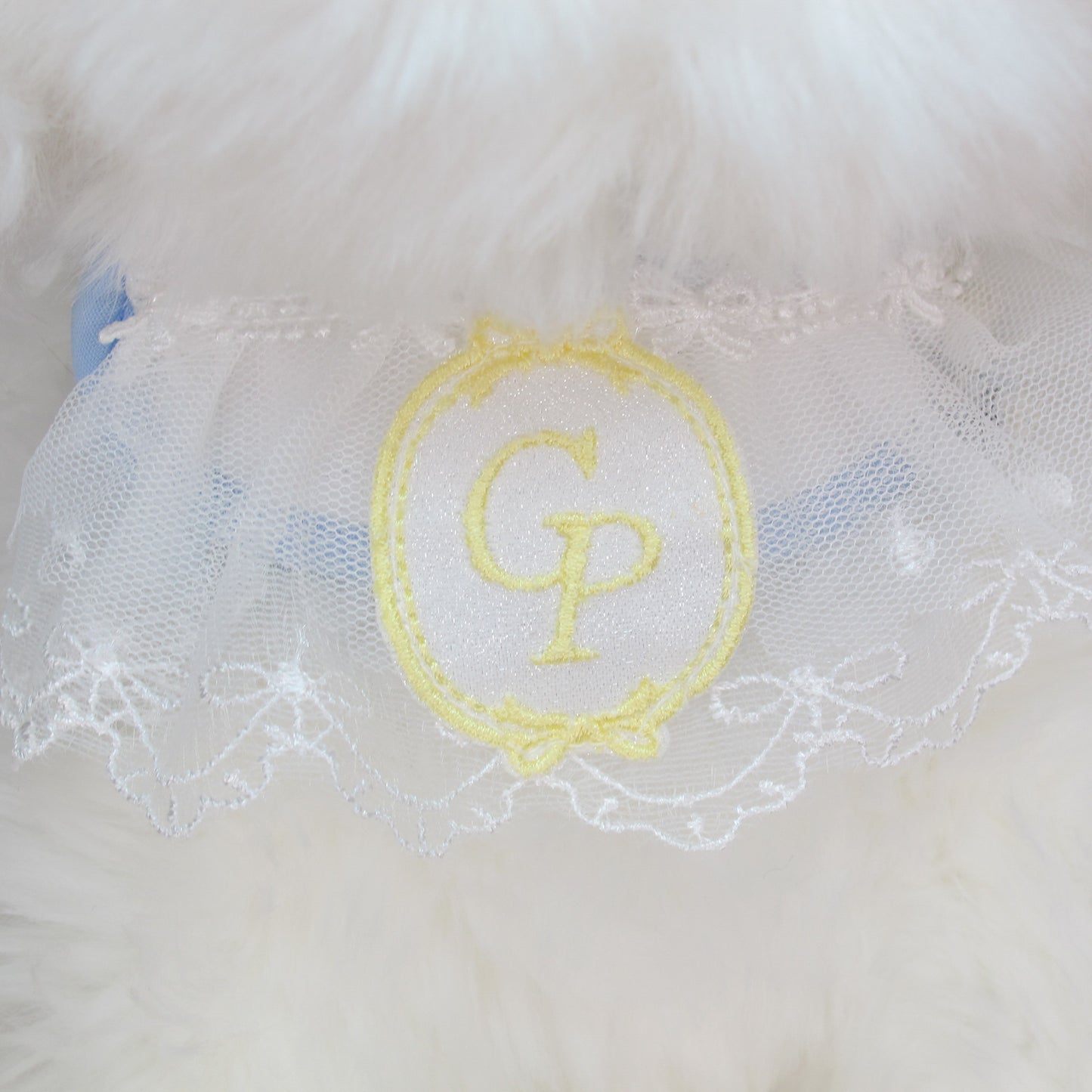 Glitter Pooch Harness ชุดรัดอก สายจูง เสื้อผ้า สุนัข, หมา, แมว, สัตว์เลี้ยง พร้อม สายจูง รุ่น Bluebell Lace
