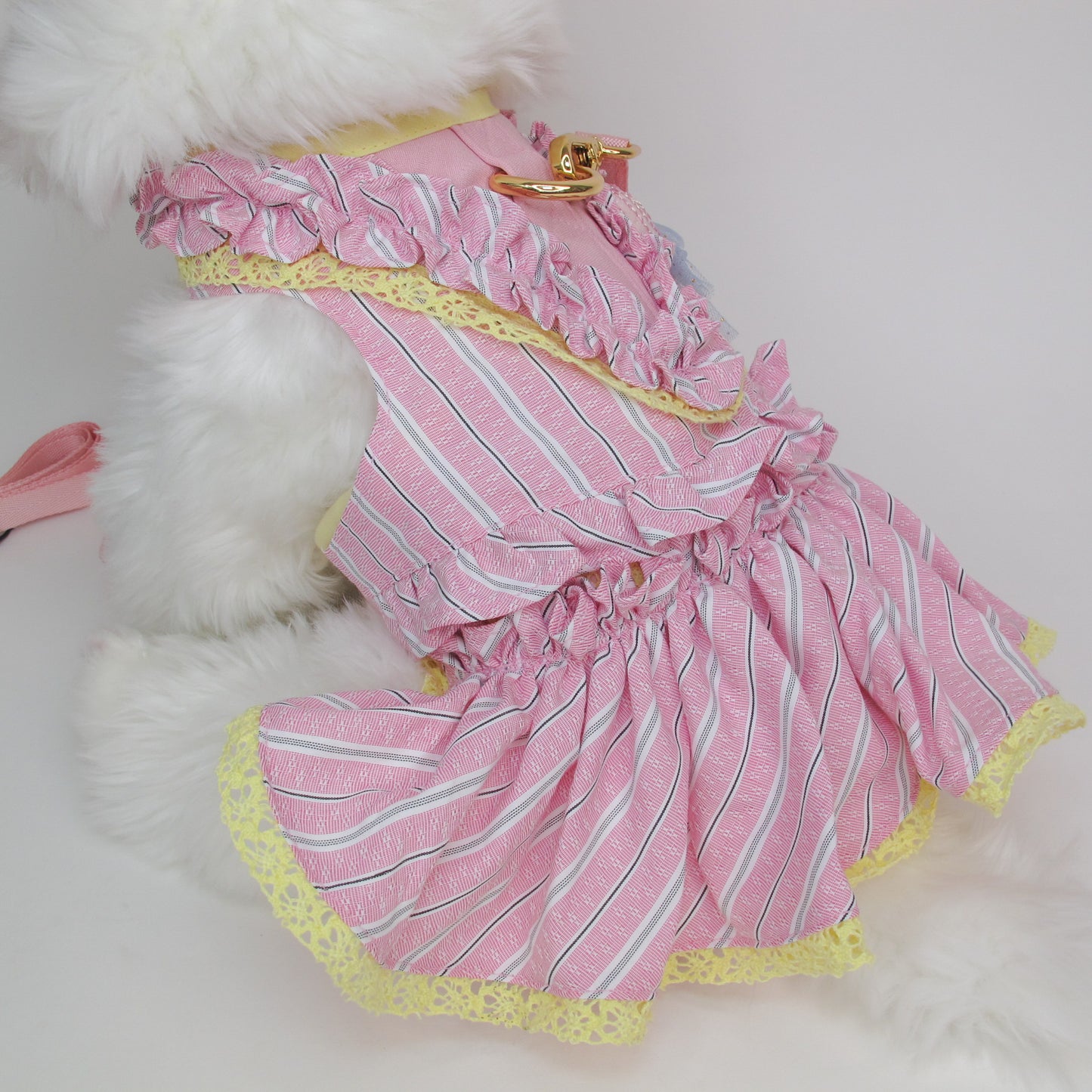 Glitter Pooch Harness ชุดรัดอก สายจูง เสื้อผ้า สุนัข, หมา, แมว, สัตว์เลี้ยง พร้อม สายจูง รุ่น GP0255