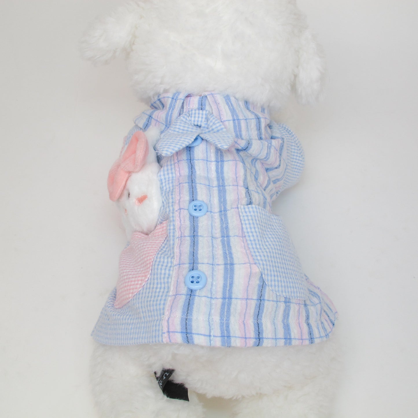 Animal-Go-Round เสื้อผ้าเครื่องแต่งกาย สัตว์เลี้ยง, หมา, แมว, สุนัข รุ่น Ruru Bunny-Shirt Boy