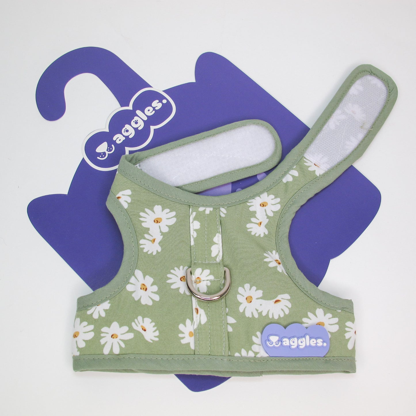 WG1076-Waggles เสื้อผ้า ชุดรัดอก สายจูง สุนัข, หมา, แมว, สัตว์เลี้ยง ขนาดเล็ก - ขนาดกลาง พร้อม สายจูง