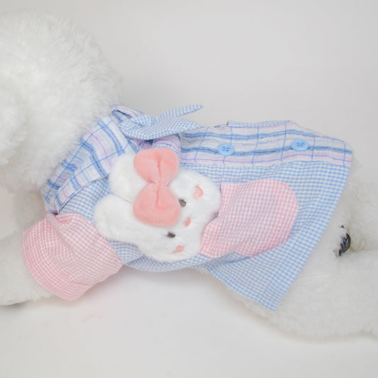 Animal-Go-Round เสื้อผ้าเครื่องแต่งกาย สัตว์เลี้ยง, หมา, แมว, สุนัข รุ่น Ruru Bunny-Shirt Boy