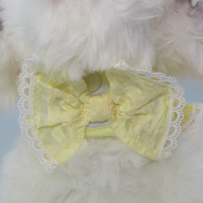 Glitter Pooch Harness ชุดรัดอก สายจูง เสื้อผ้า สุนัข, หมา, แมว, สัตว์เลี้ยง พร้อม สายจูง รุ่น Twinkle Buttery