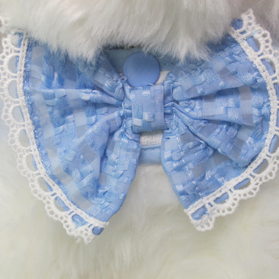 Glitter Pooch Harness ชุดรัดอก สายจูง เสื้อผ้า สุนัข, หมา, แมว, สัตว์เลี้ยง พร้อม สายจูง รุ่น Twinkle Icicle