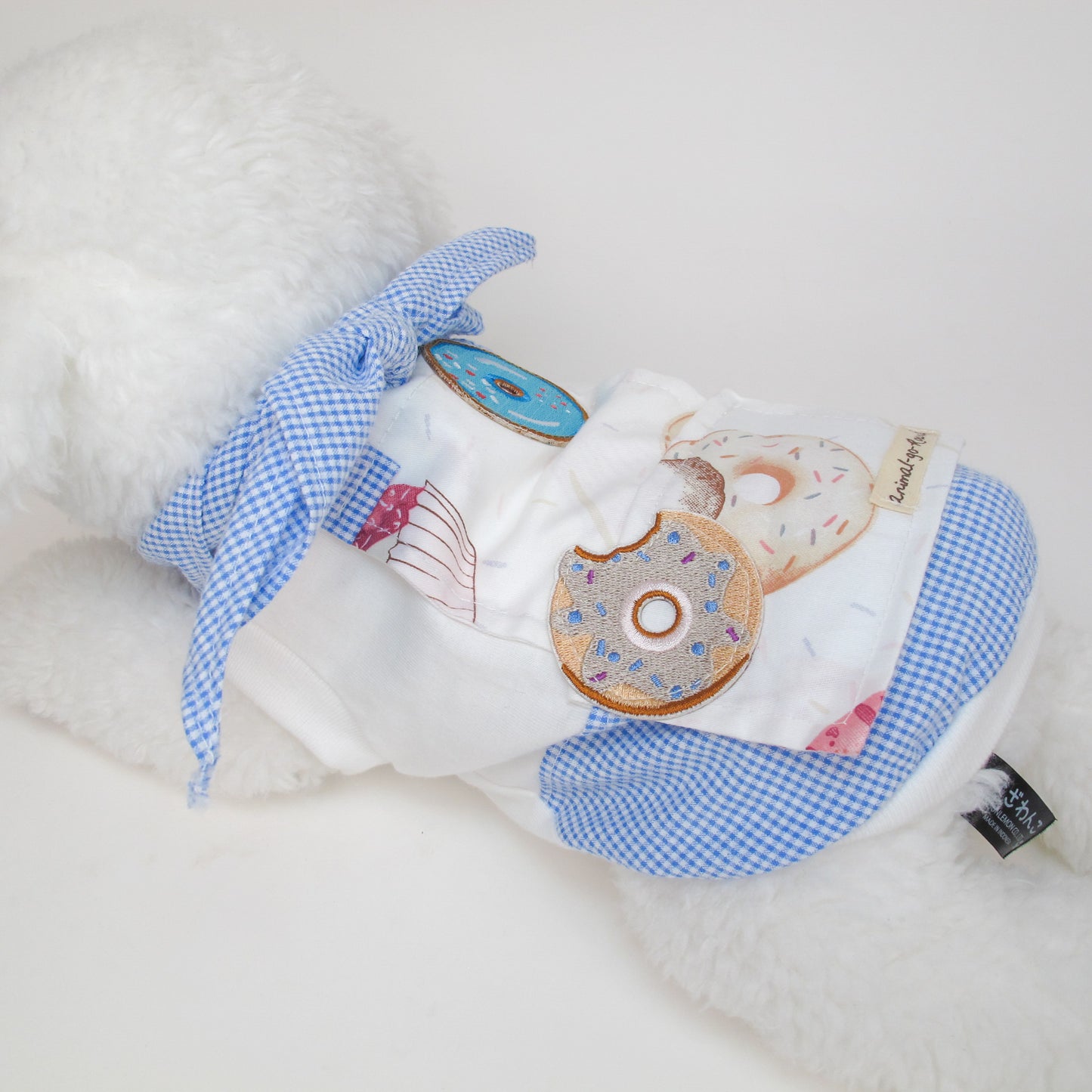 Animal-Go-Round เสื้อผ้าเครื่องแต่งกาย สัตว์เลี้ยง, หมา, แมว, สุนัข รุ่น Petit Patisserie-Donut Boy