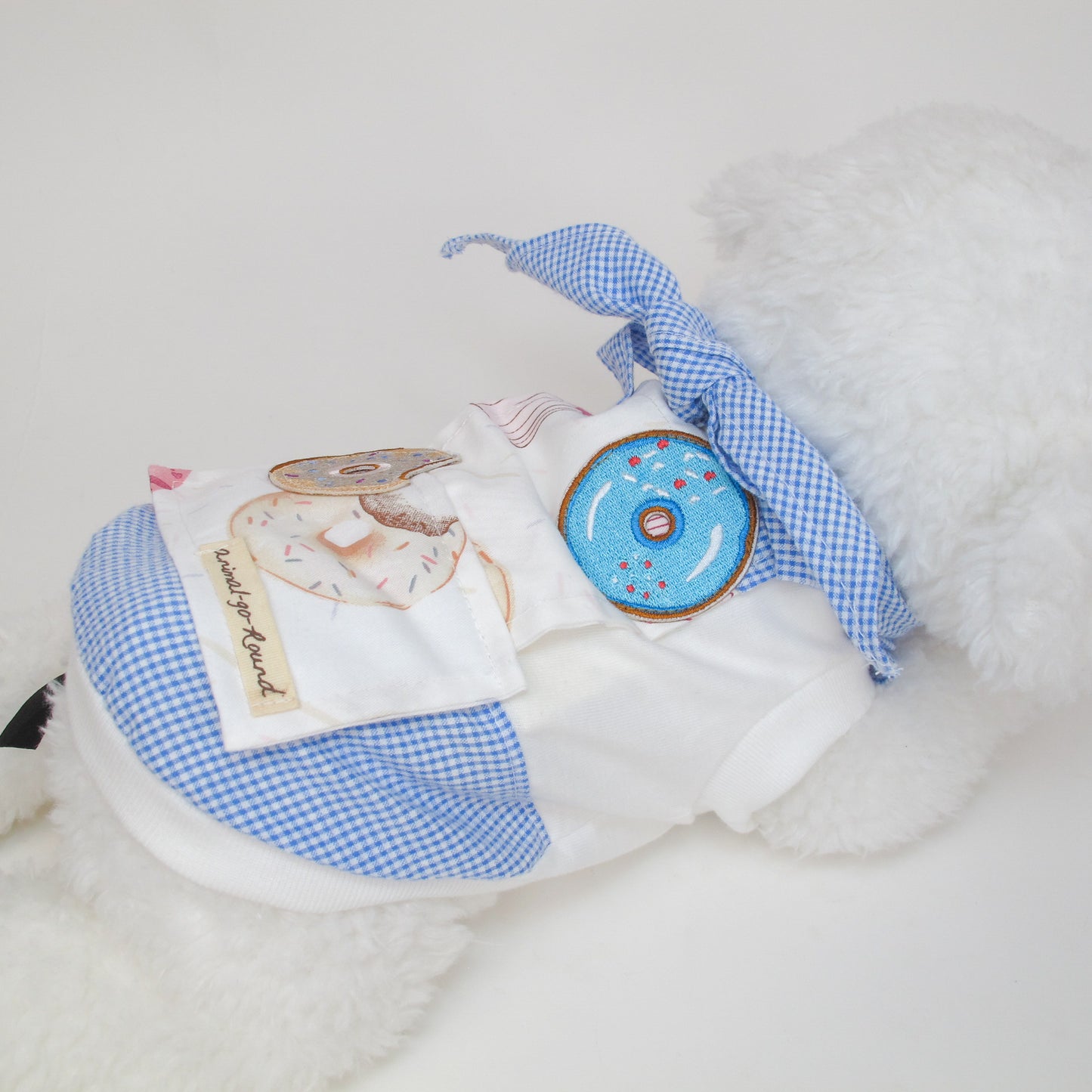 Animal-Go-Round เสื้อผ้าเครื่องแต่งกาย สัตว์เลี้ยง, หมา, แมว, สุนัข รุ่น Petit Patisserie-Donut Boy