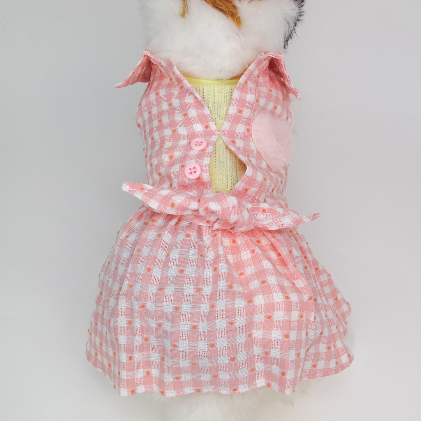 Animal-Go-Round เสื้อผ้าเครื่องแต่งกาย สัตว์เลี้ยง, หมา, แมว, สุนัข รุ่น Farmhouse Chic - Girl
