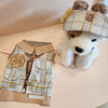 Glitter Pooch Harness ชุดรัดอก สายจูง เสื้อผ้า สุนัข, หมา, แมว, สัตว์เลี้ยง พร้อม สายจูง รุ่น Lilium Wanderlust