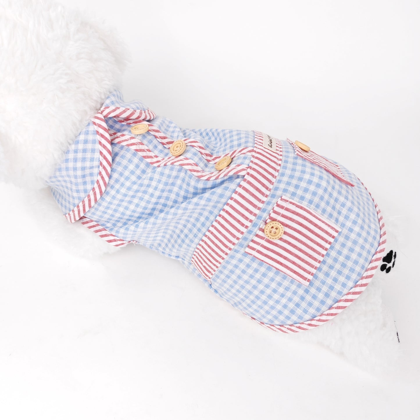 Animal-Go-Round เสื้อผ้าเครื่องแต่งกาย สัตว์เลี้ยง, หมา, แมว, สุนัข รุ่น Hampton Boy