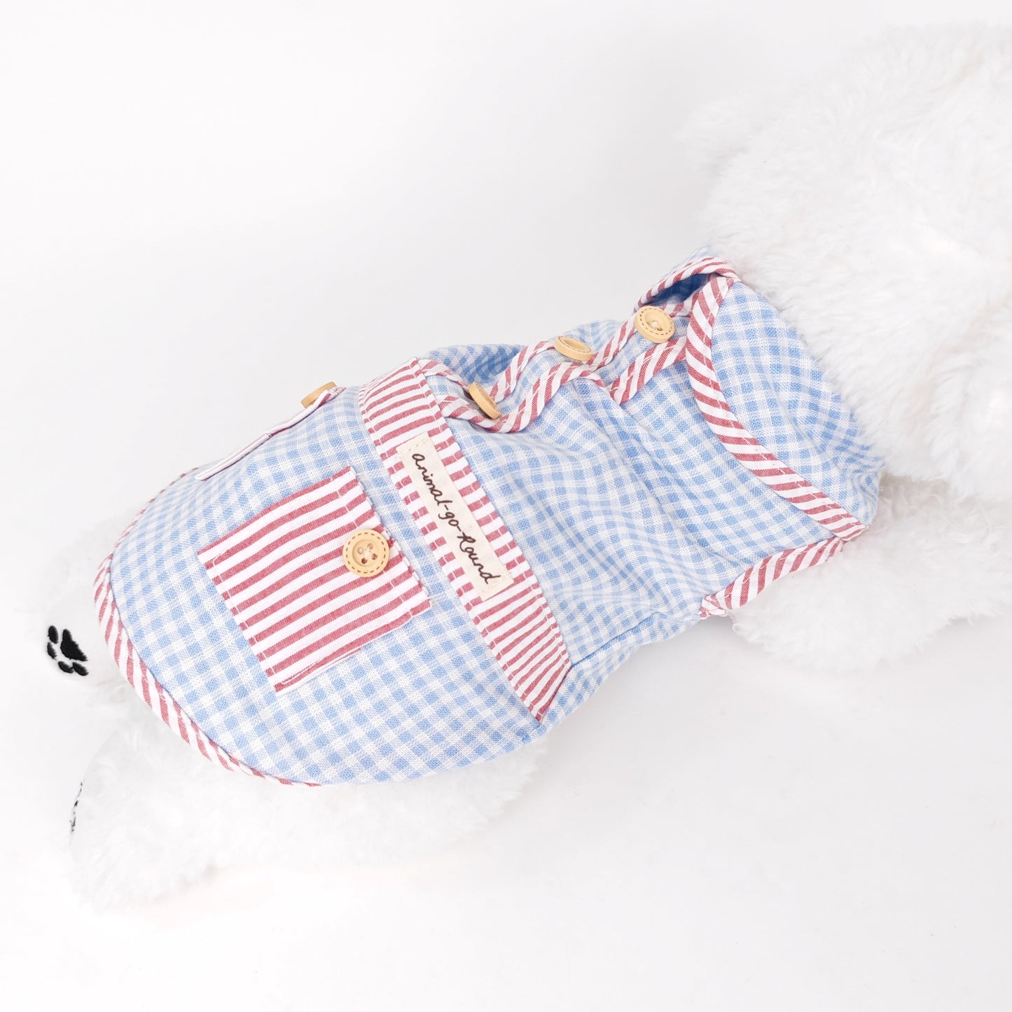 Animal-Go-Round เสื้อผ้าเครื่องแต่งกาย สัตว์เลี้ยง, หมา, แมว, สุนัข รุ่น Hampton Boy